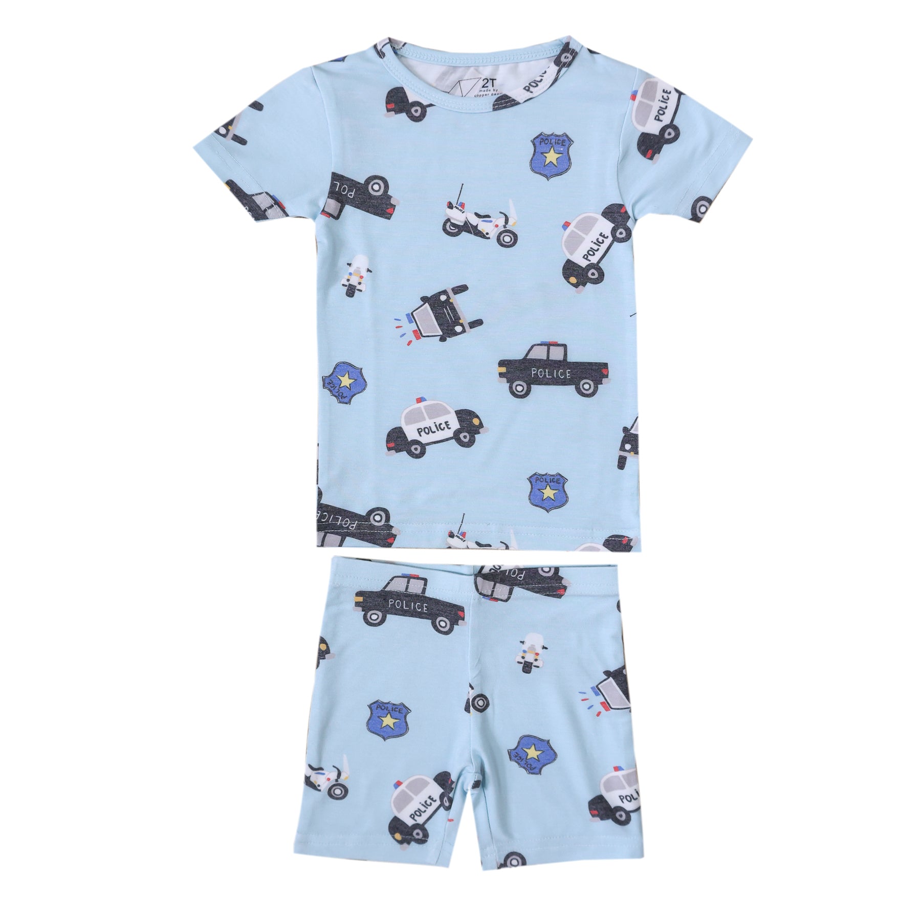 2pc Short Sleeve Pajama Set - Leo