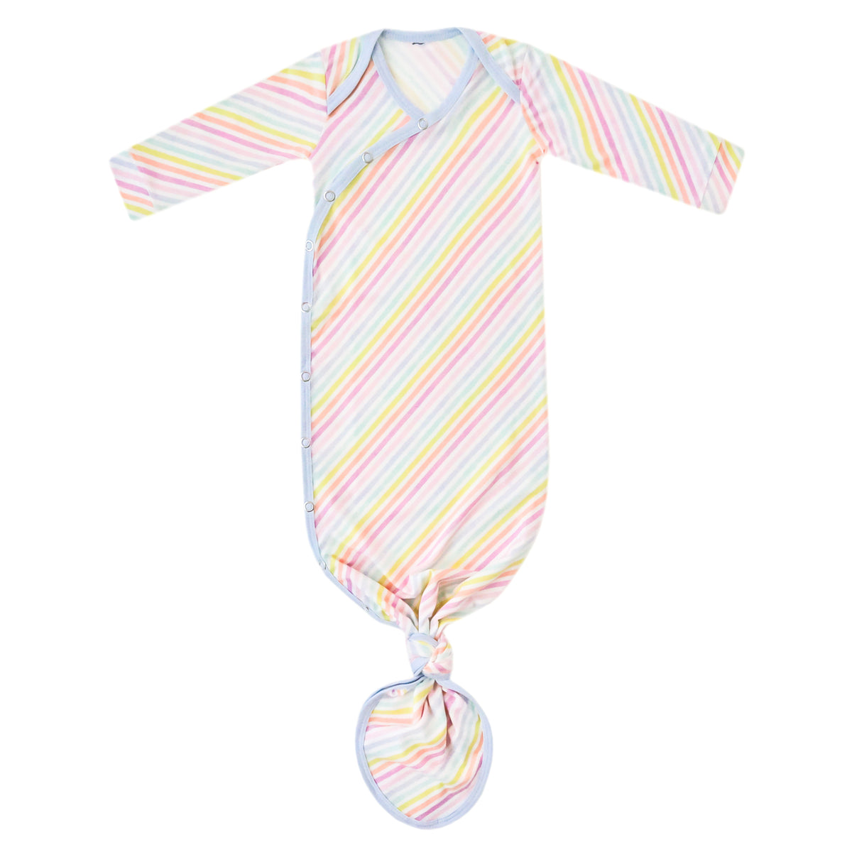 Newborn Knotted Gown - Lucky