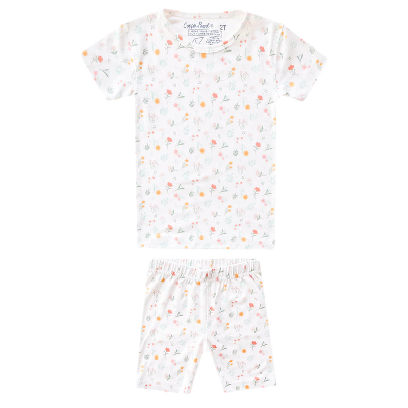 2pc Short Sleeve Pajama Set - Mabel