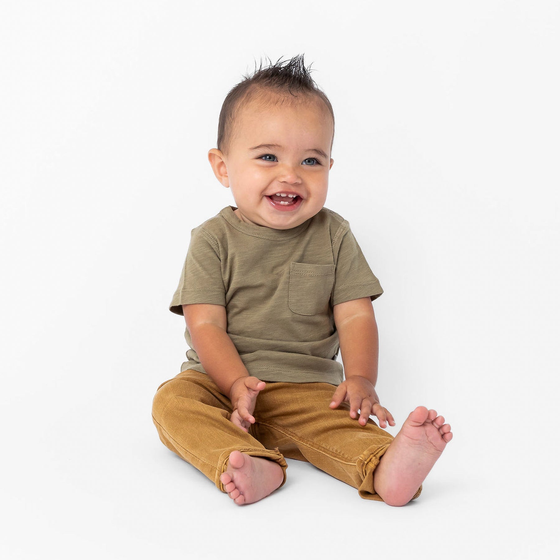 Cotton Pocket Tees Copper Pearl