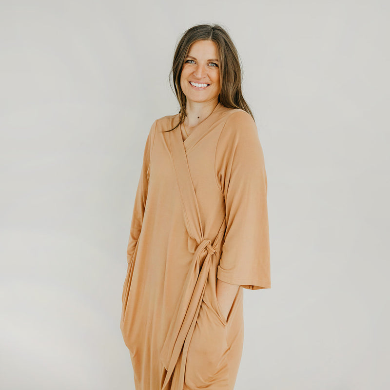 Women's Everyday Robe - Pecan