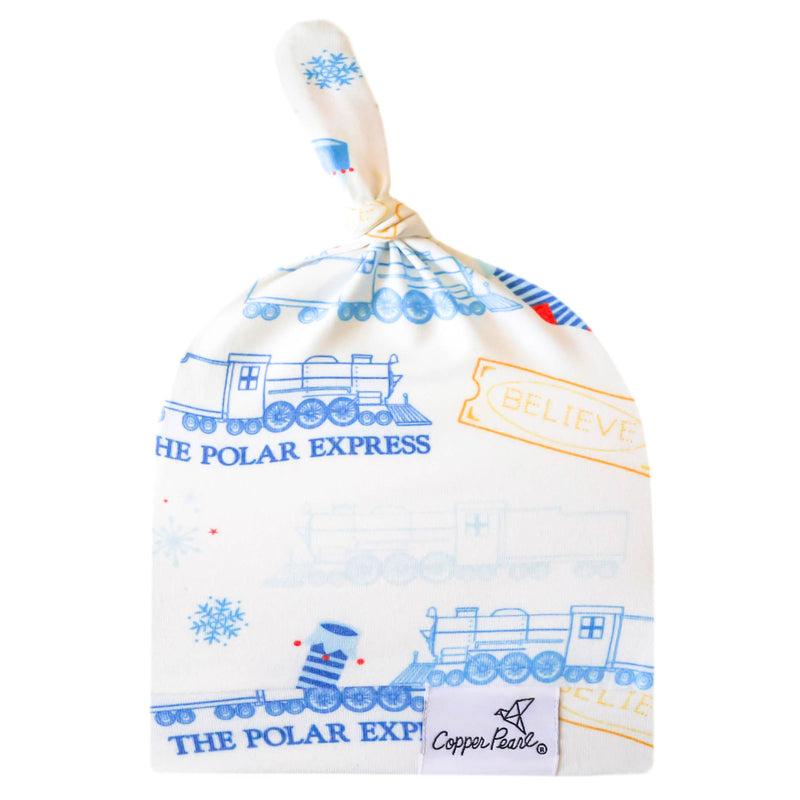 Top Knot Hat - The Polar Express