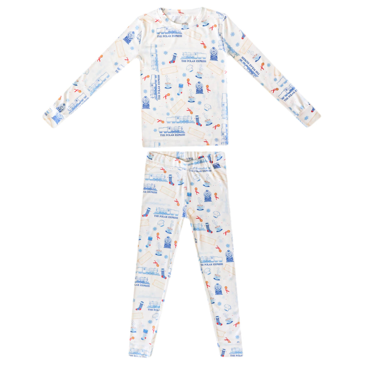 2pc Long Sleeve Pajama Set - The Polar Express