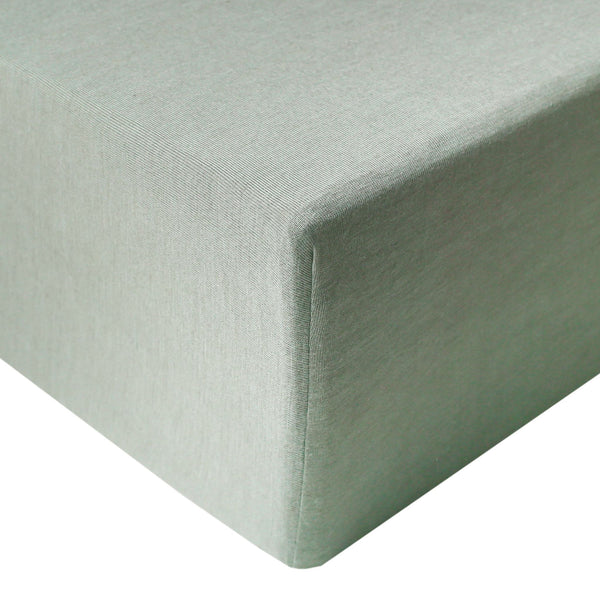 Copper Pearl Cotton Fitted Crib Sheet - North main image 0