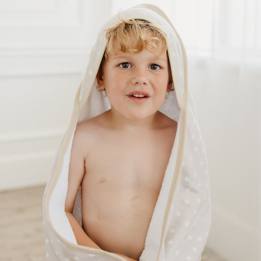 Copper Pearl Premium Knit Hooded Towel - Hope