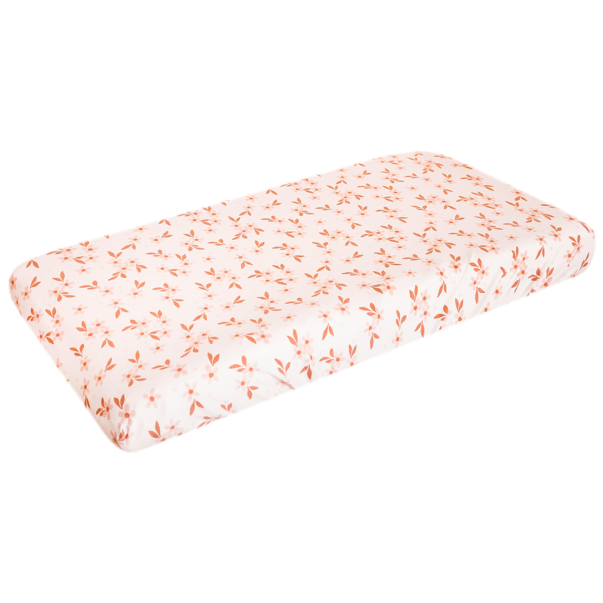 Orange changing pad cover sale
