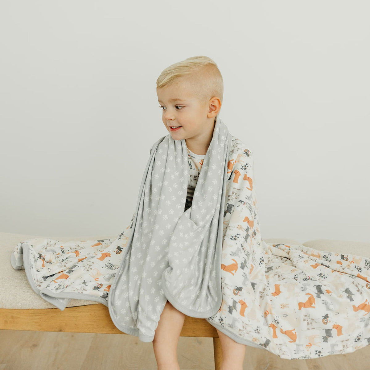 Three-Layer Quilt - Rufus – Copper Pearl