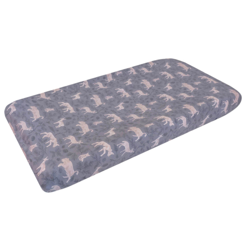 Premium Knit Diaper Changing Pad Cover - Timber