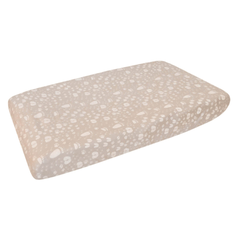 Premium Knit Diaper Changing Pad Cover - Tracker