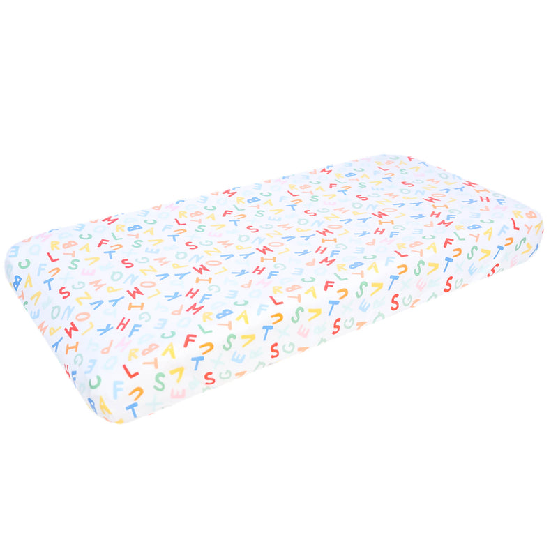 Premium Knit Diaper Changing Pad Cover - Webster