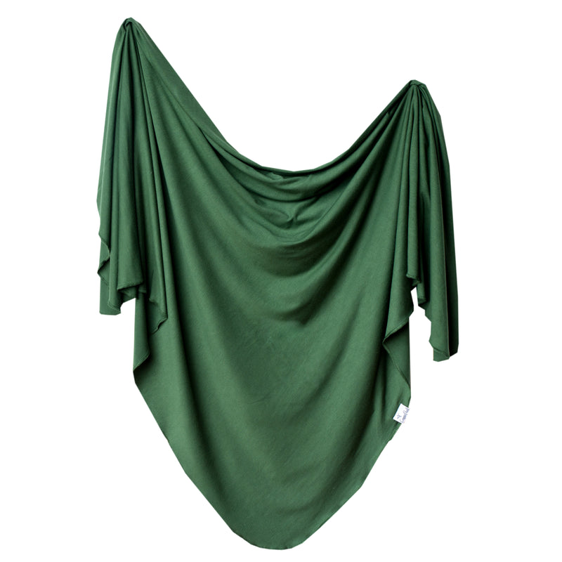 Knit Swaddle Blanket - Alder