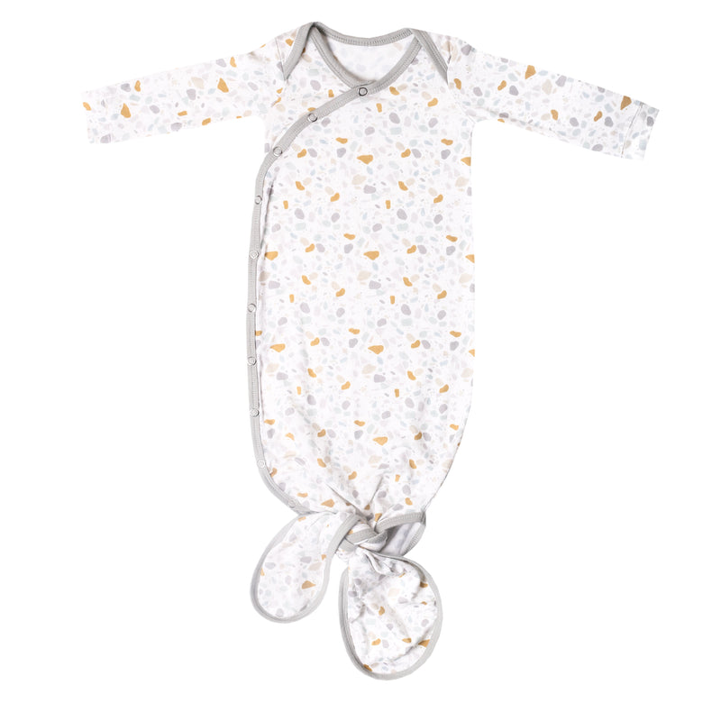 Newborn Knotted Gown - Arlo