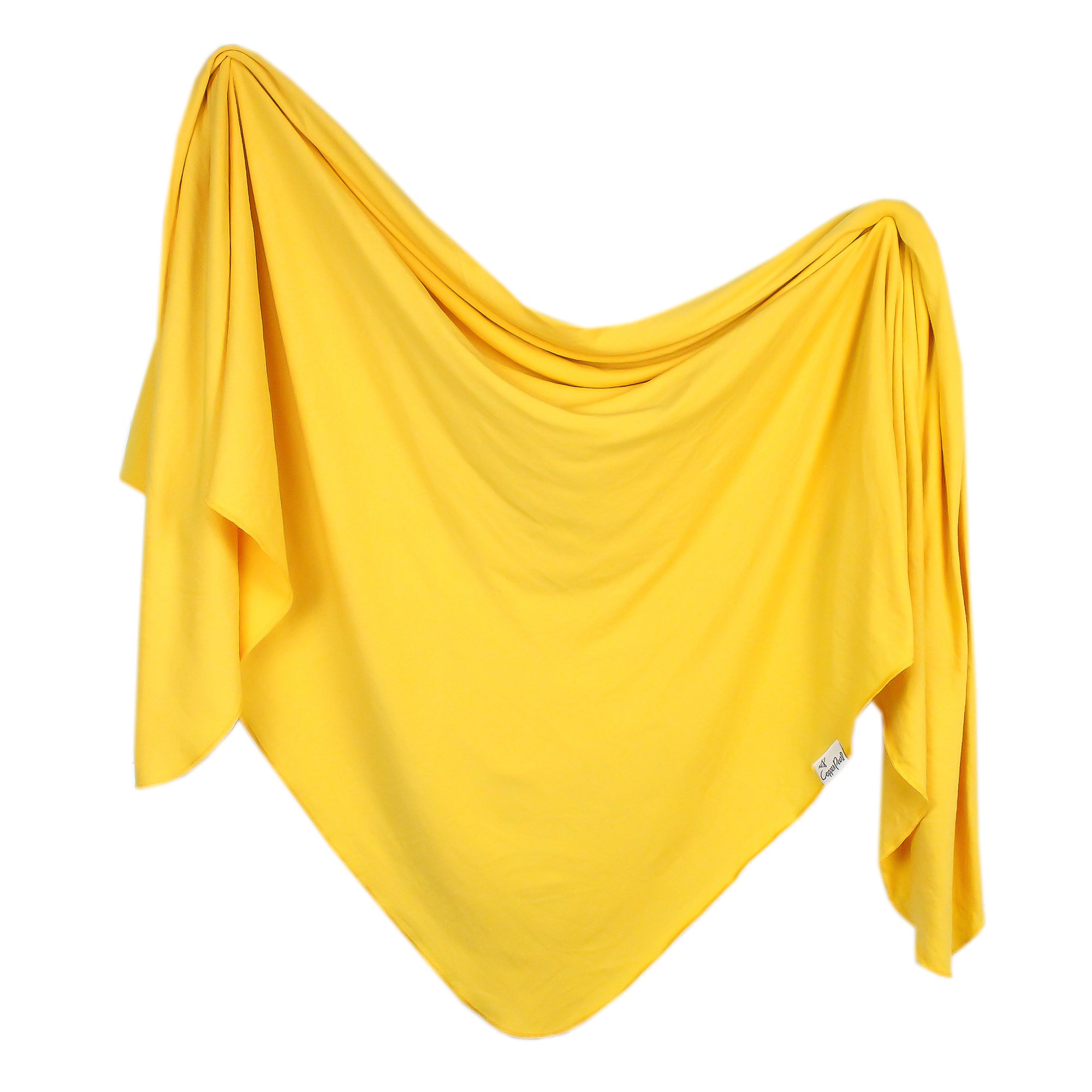 Knit Swaddle Blanket - Banana