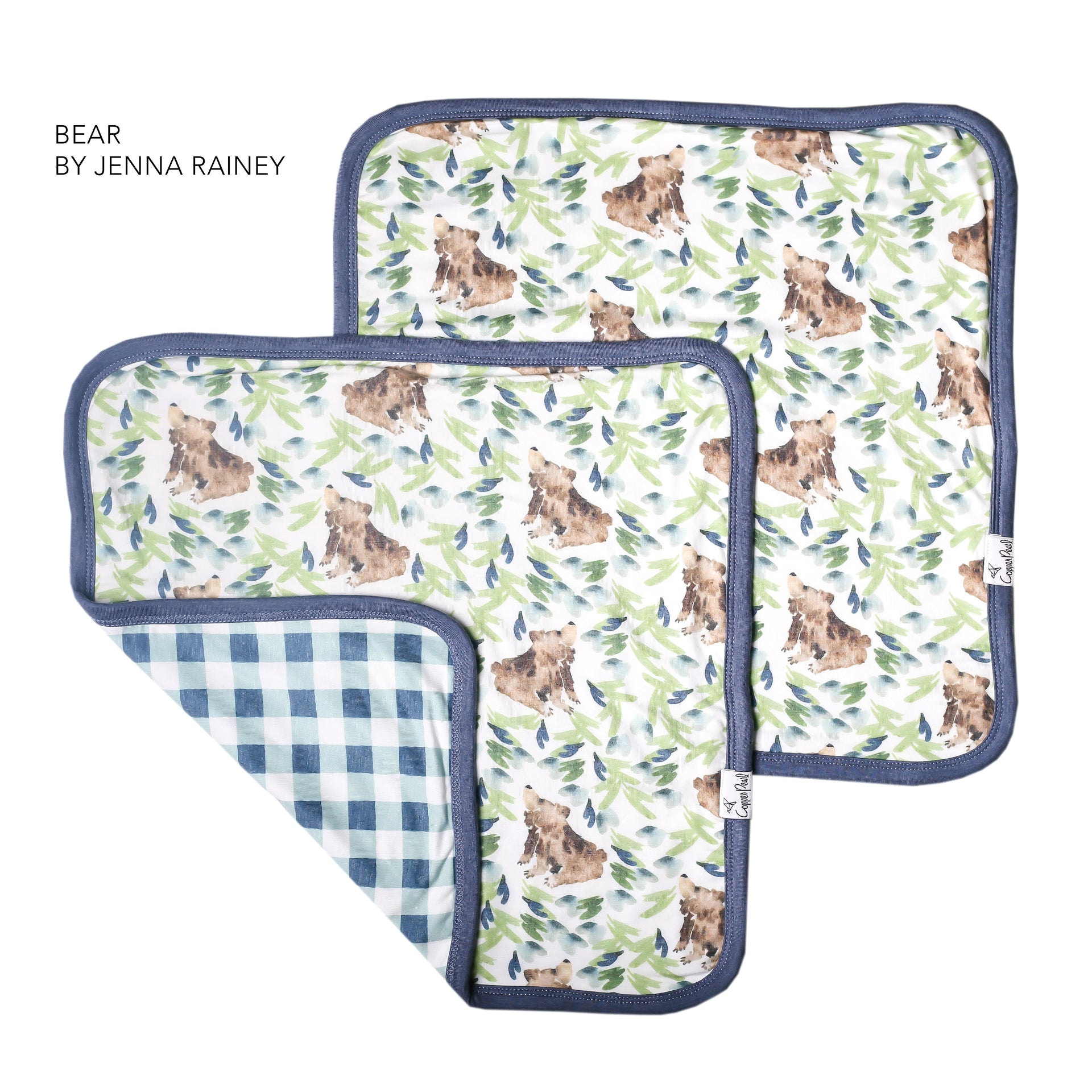 Baby Security Blankets Copper Pearl