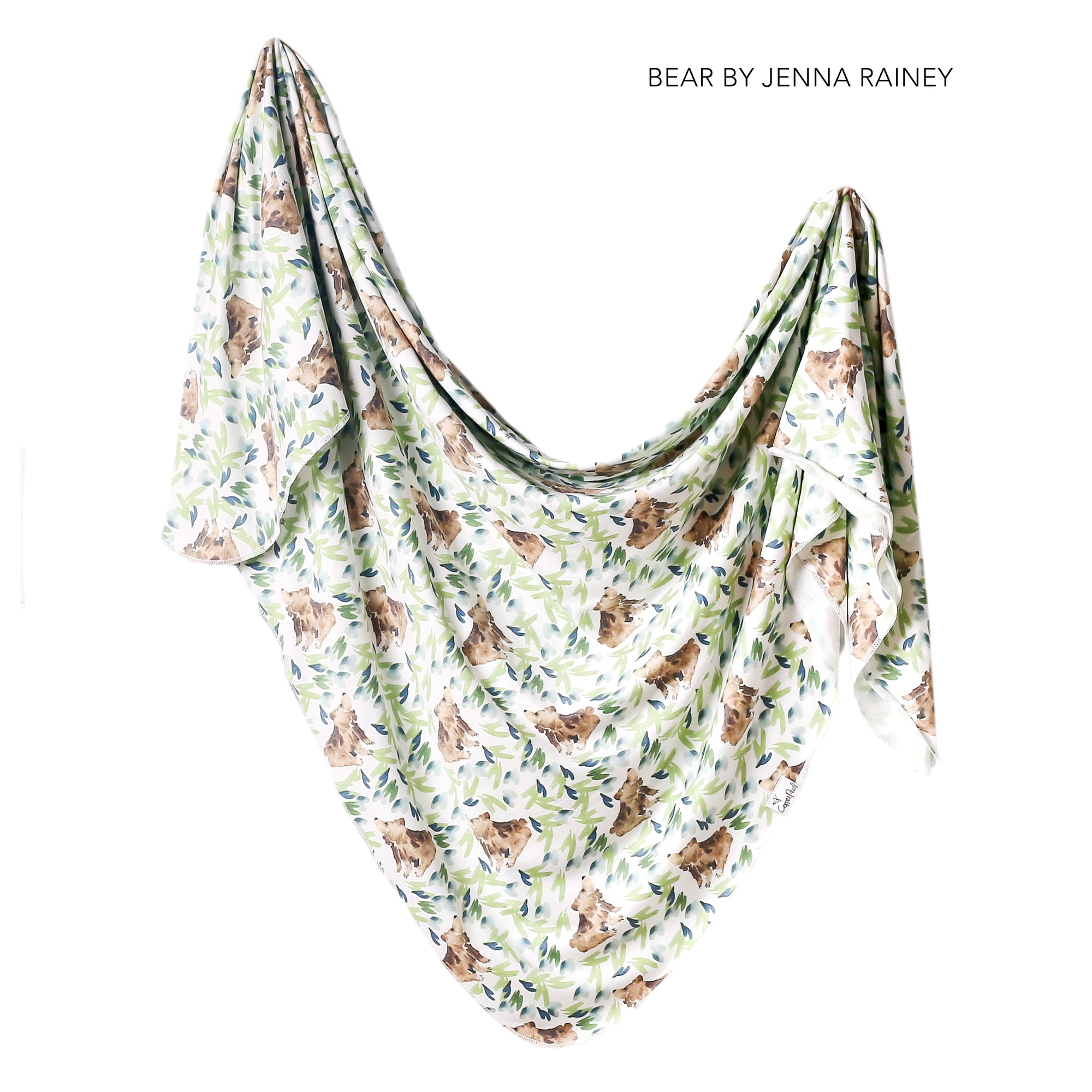Knit Swaddle Blanket - Bear