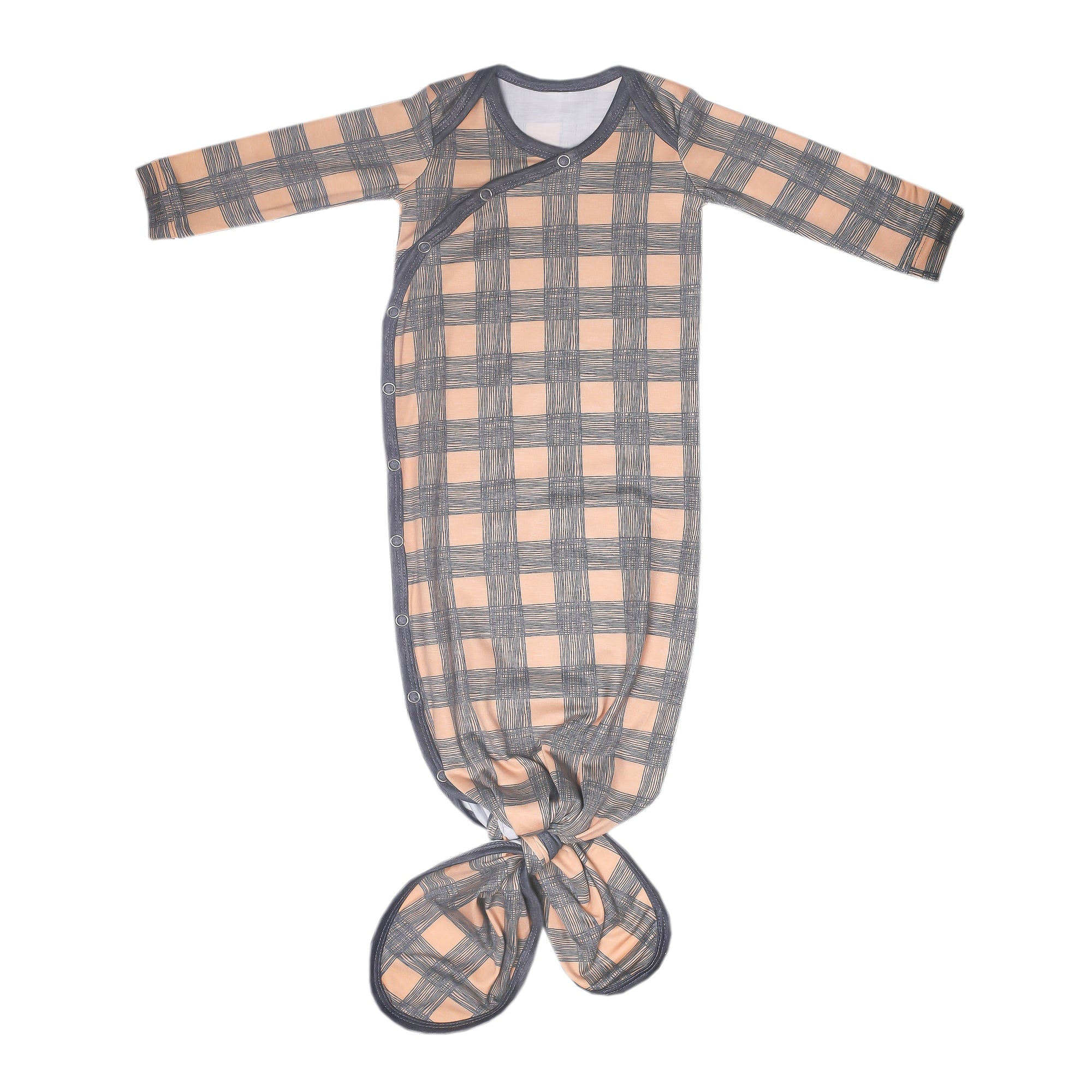 Newborn Knotted Gown - Billy