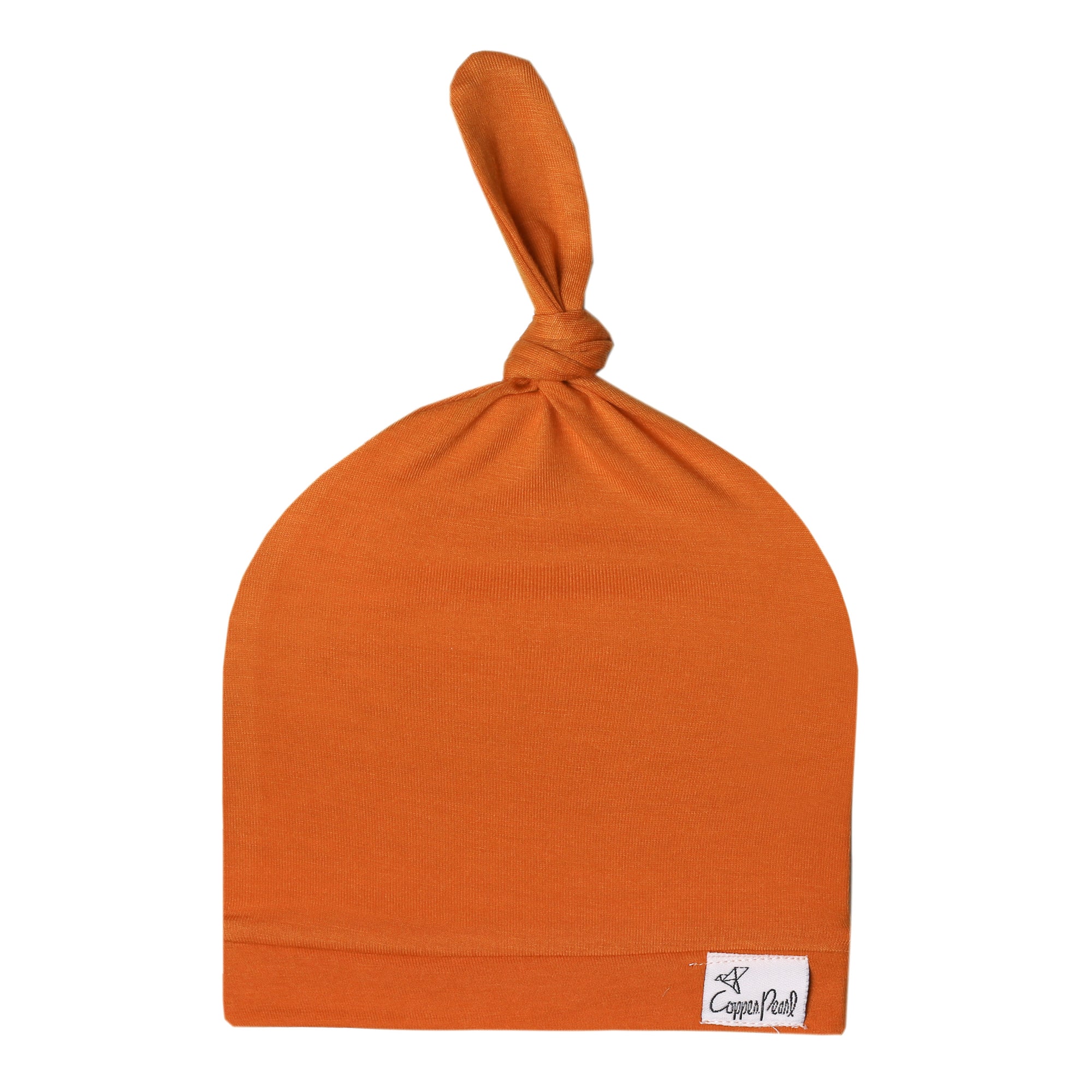 Top Knot Hats For Babies Copper Pearl