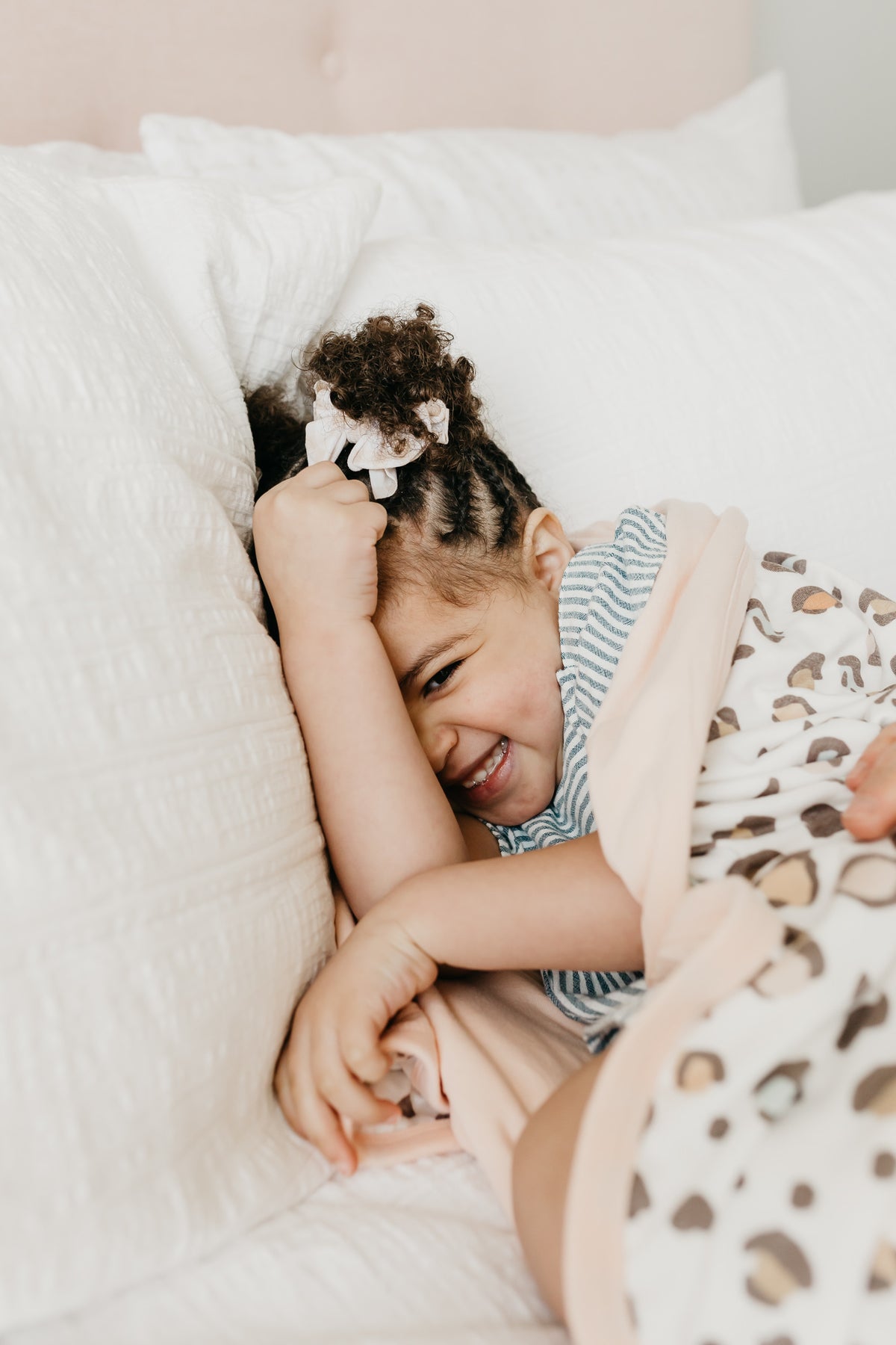 ThreeLayer Quilt Millie Copper Pearl