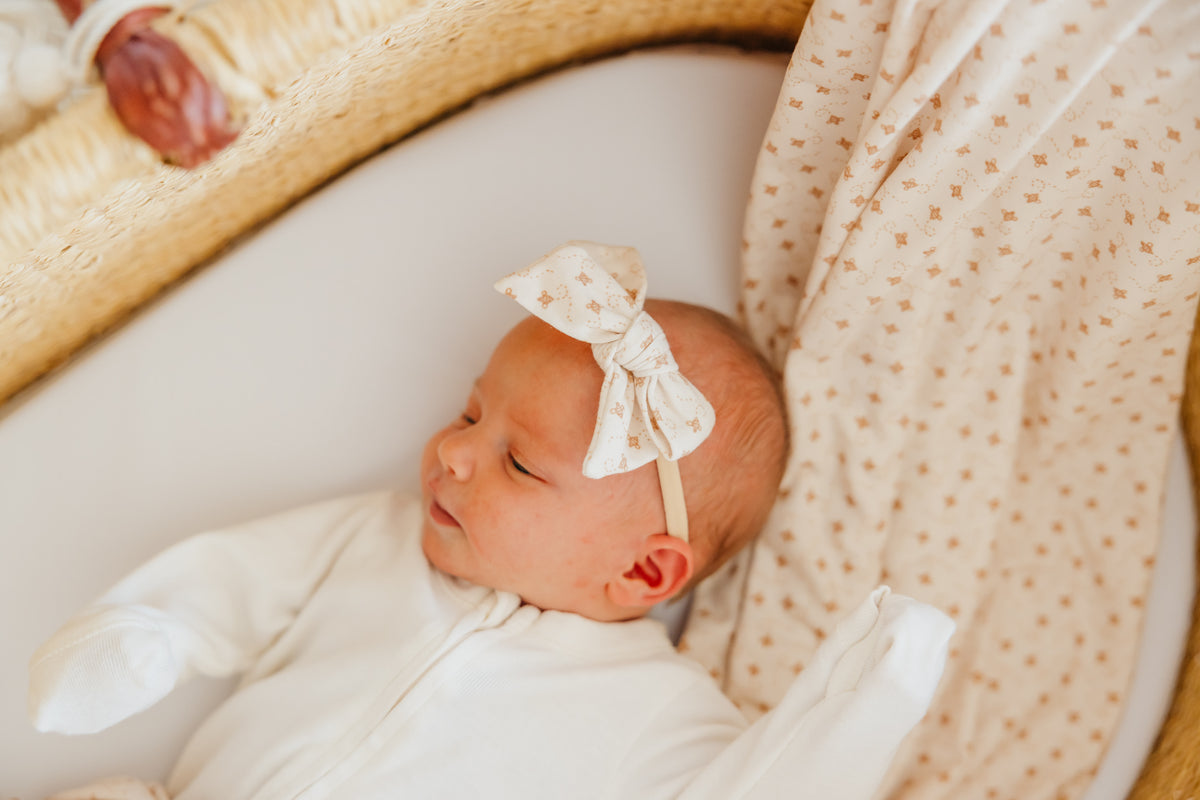 Classic Nylon Bow Hunnie Copper Pearl