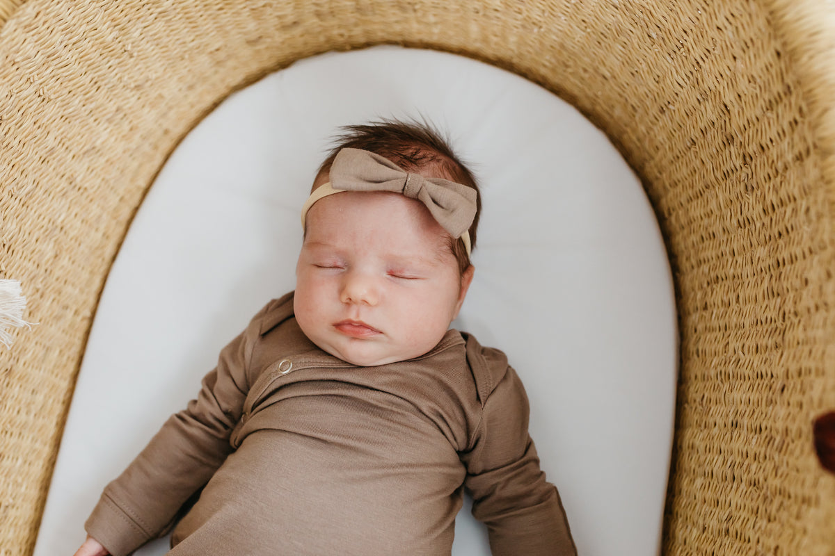 Bowtie Nylon Bow Gobi Copper Pearl