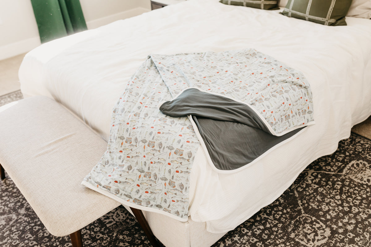 Three-Layer Jumbo Quilt - Trout