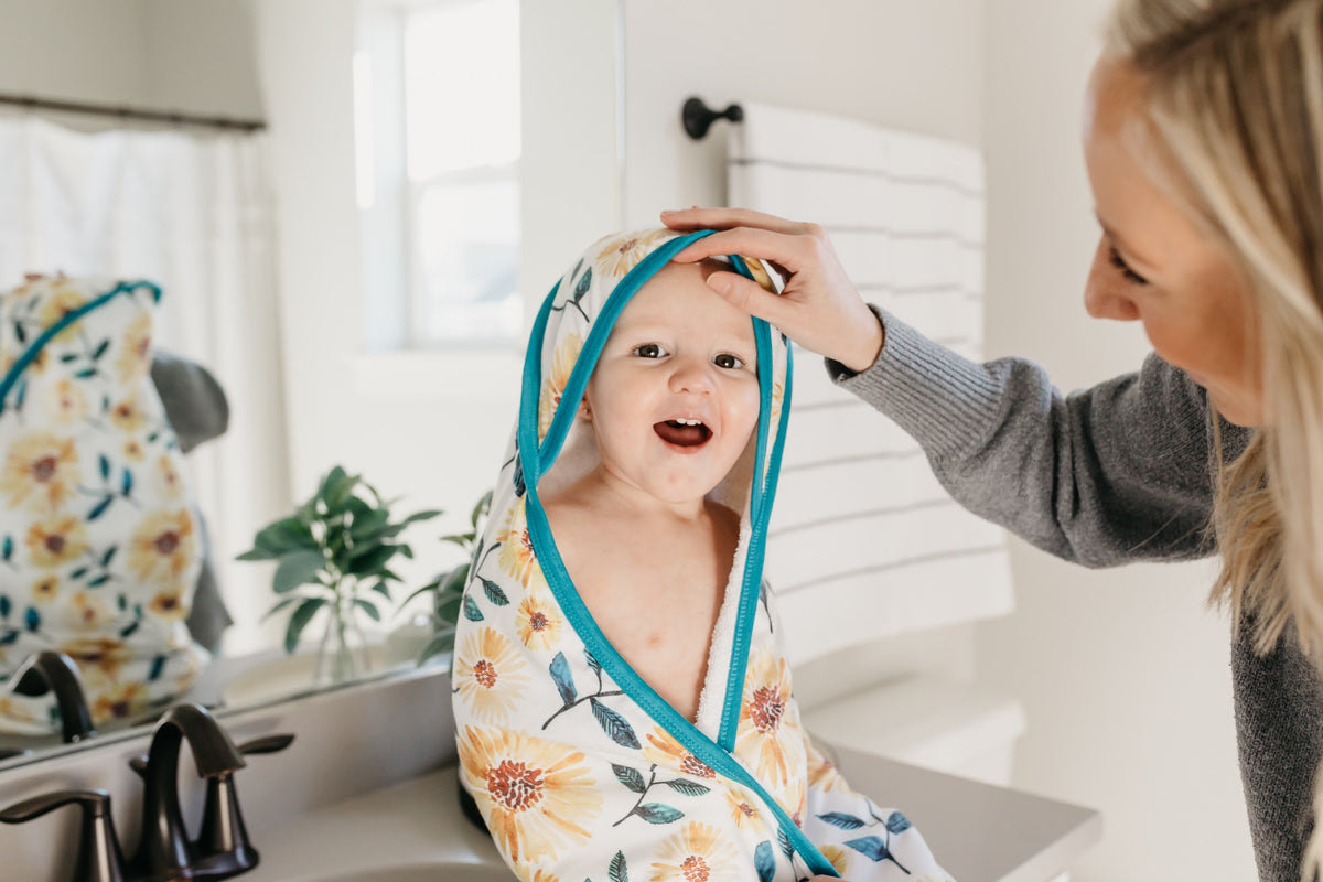 Premium Knit Hooded Towel Sunnie Copper Pearl