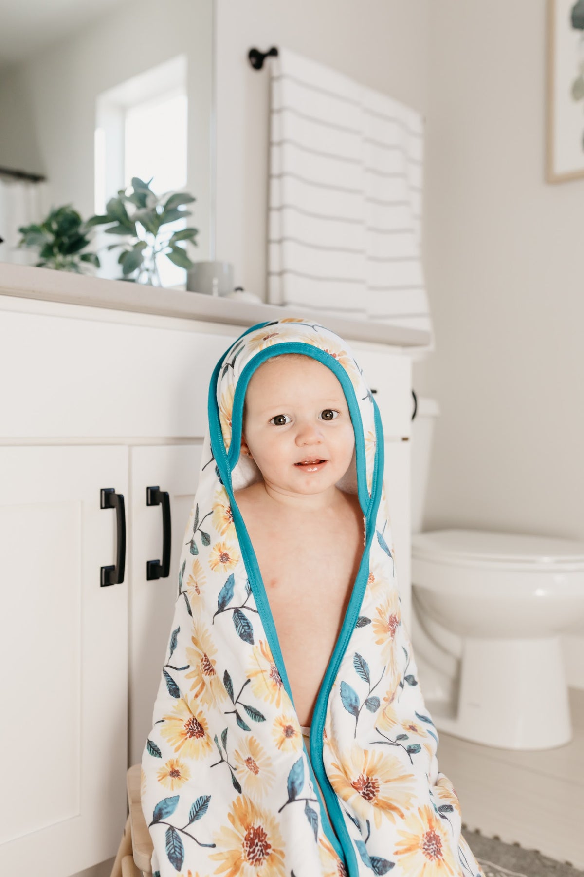 Premium Knit Hooded Towel Sunnie Copper Pearl