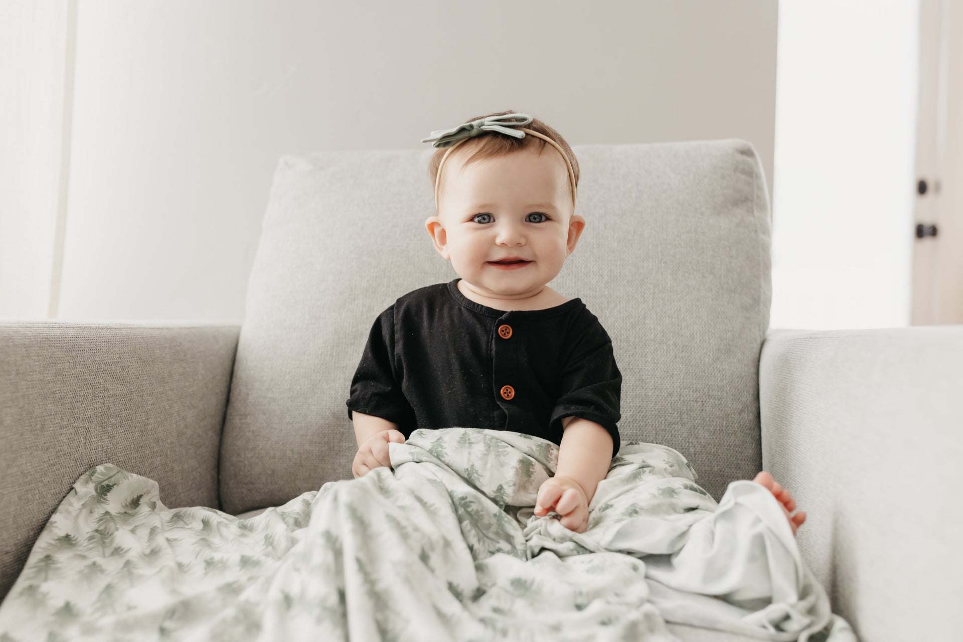 Ribbon Nylon Bow Briar Copper Pearl