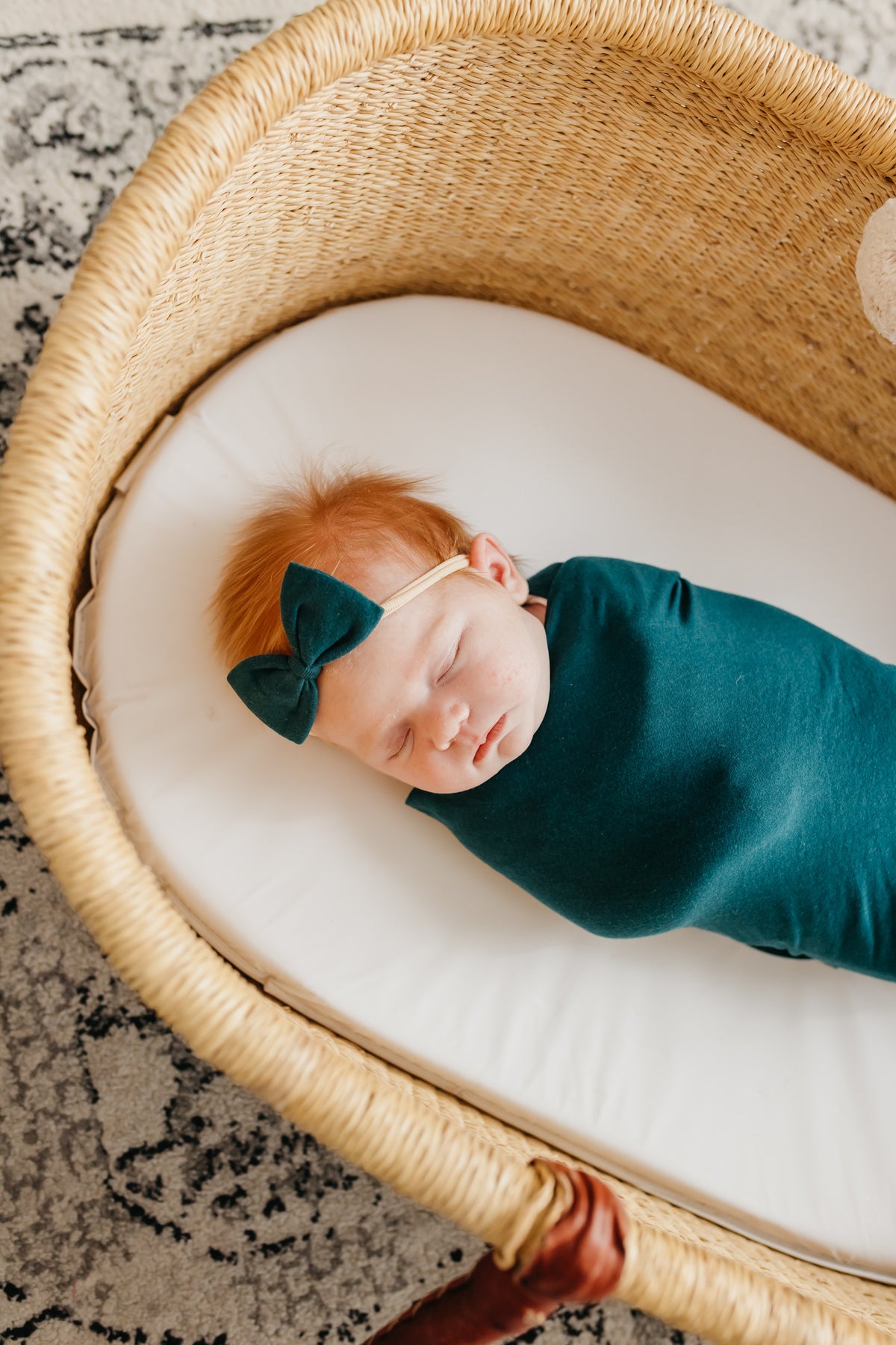 Bowtie Nylon Bow Jaspar Copper Pearl