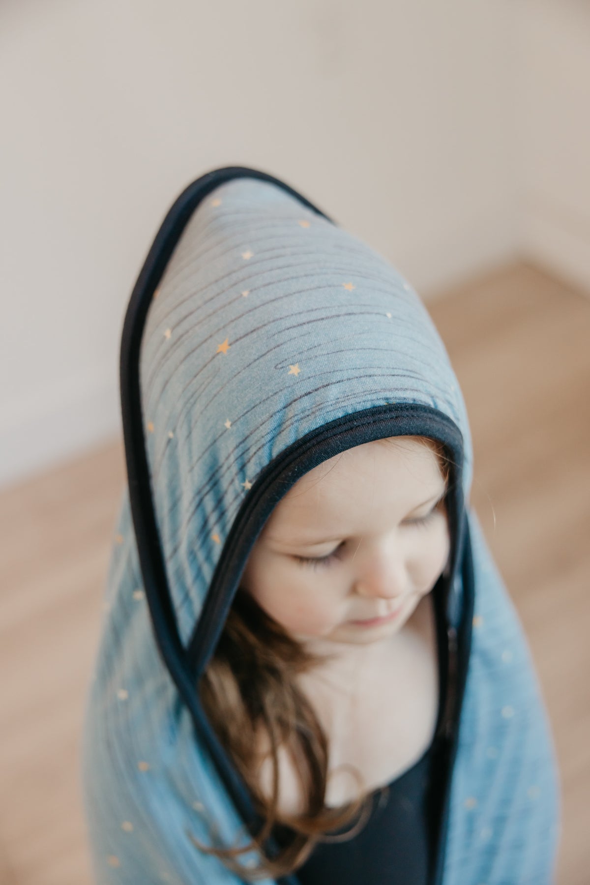 Premium Knit Hooded Towel - Starlight