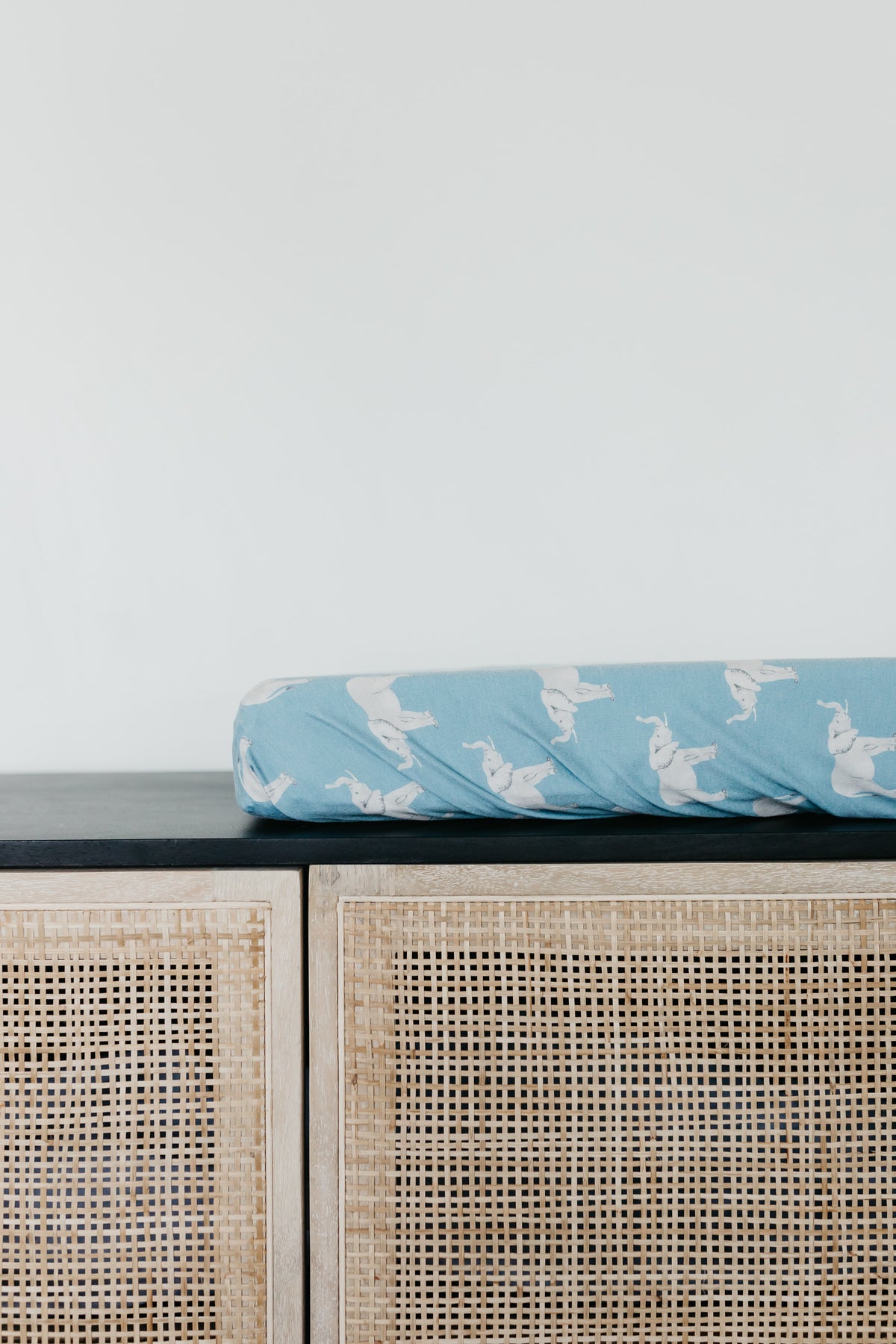 Premium Knit Diaper Changing Pad Cover Peanut Copper Pearl