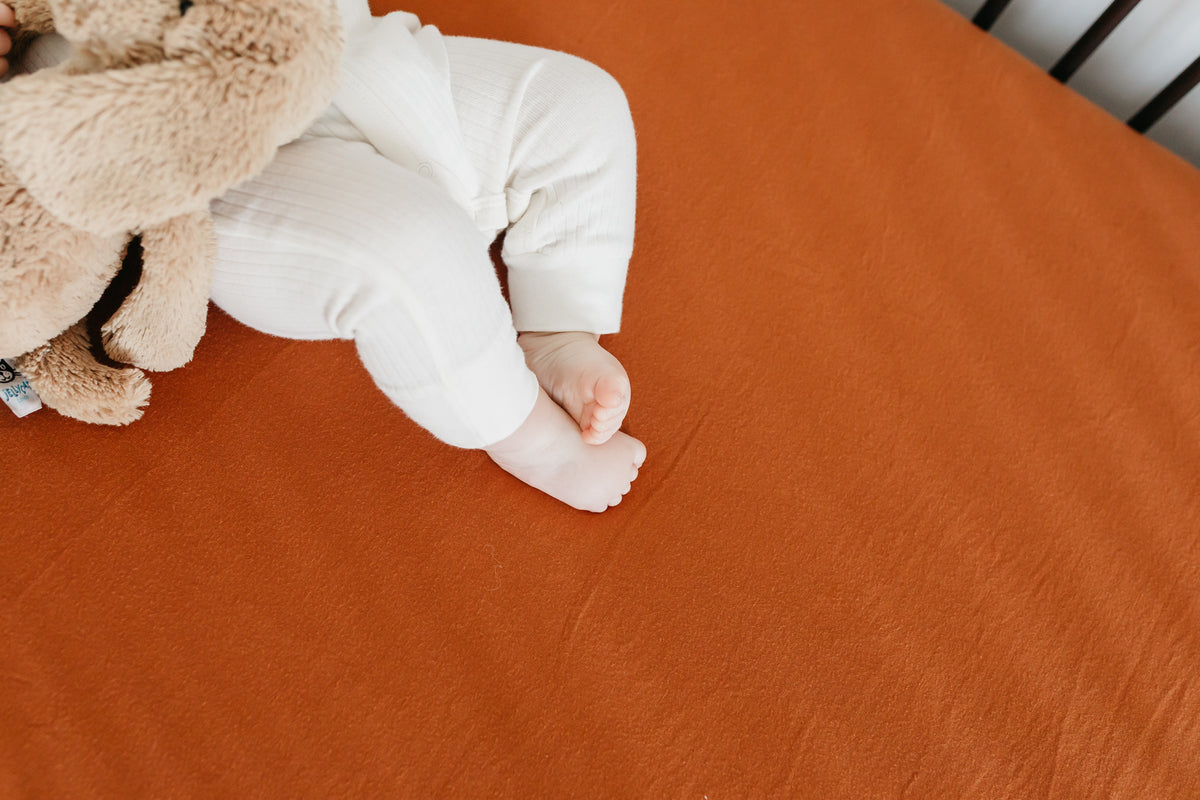 Premium Knit Fitted Crib Sheet - Powell