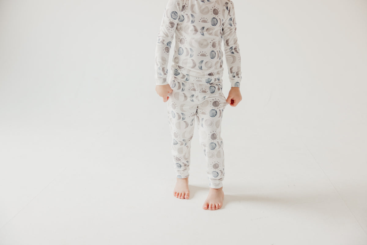 2pc Long Sleeve Pajama Set - Eclipse