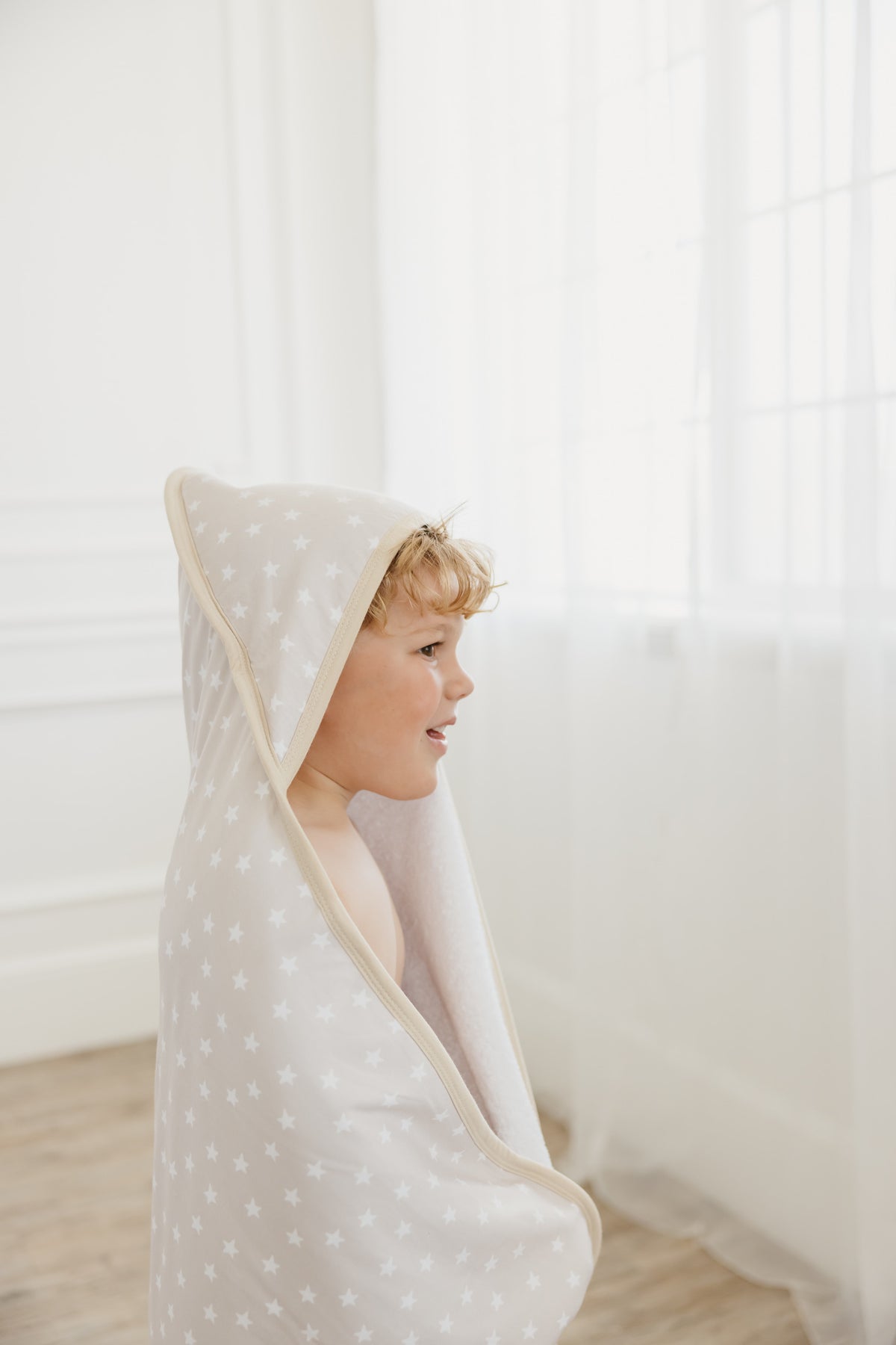 Premium Knit Hooded Towel - Twinkle