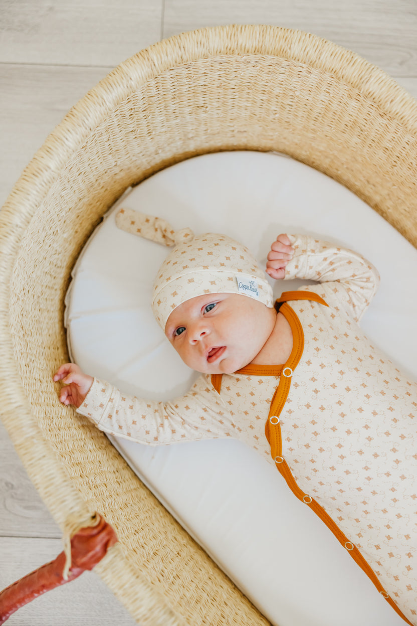 Top Knot Hat Hunnie Copper Pearl