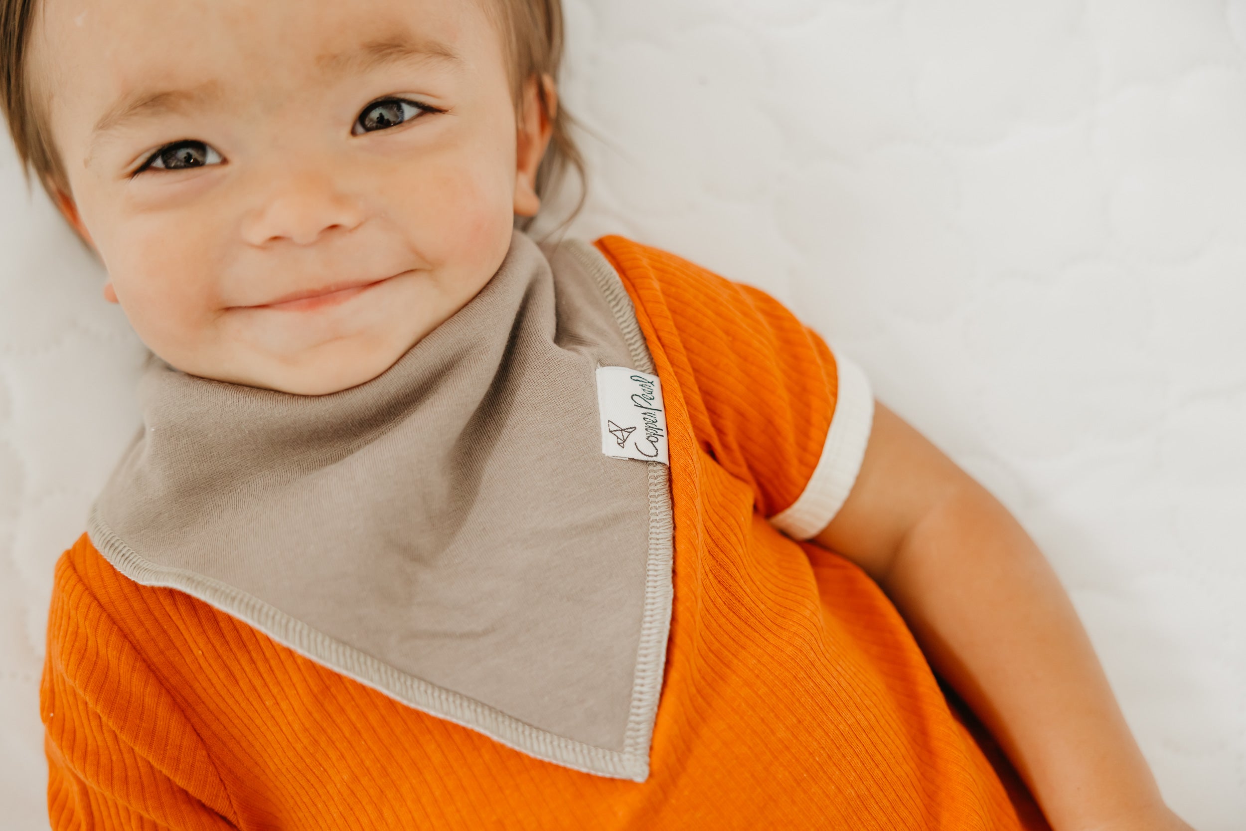 Baby Bandana Bibs Swift Copper Pearl