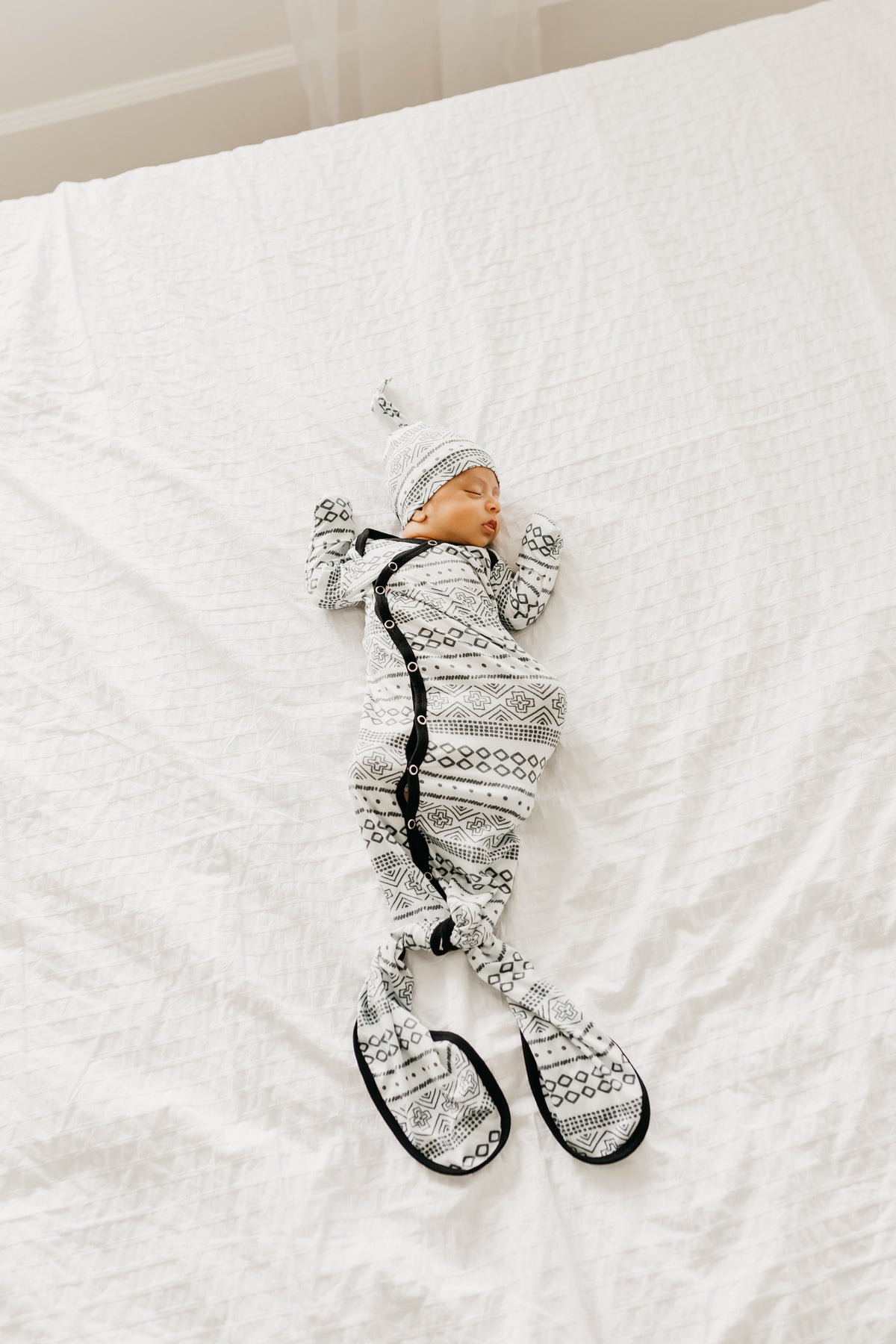 Newborn Knotted Gown - Westyn