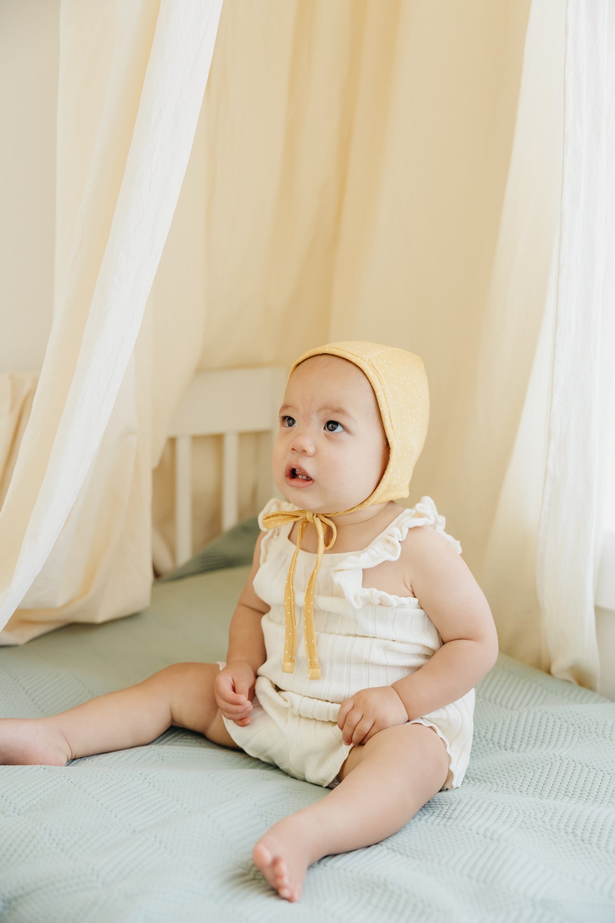 Baby Bonnet - Marigold