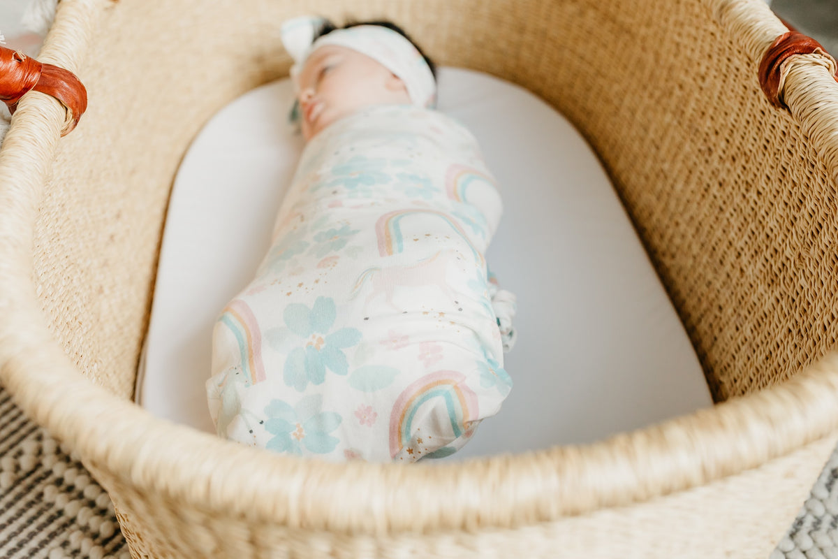 Knit Swaddle Blanket - Whimsy