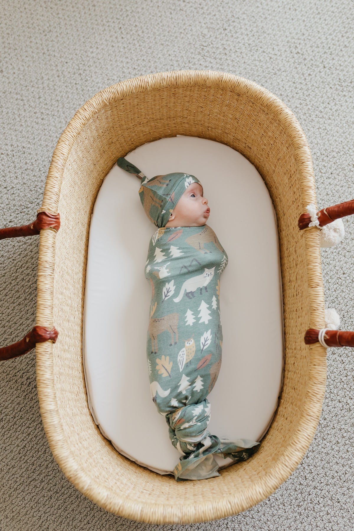 Knit Swaddle Blanket - Atwood