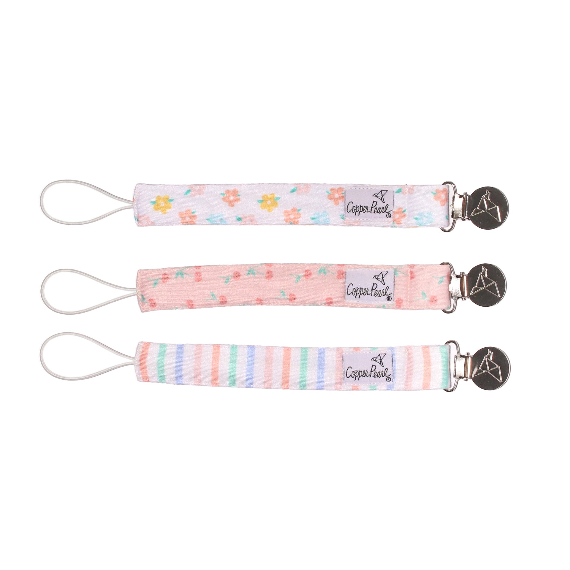 Binky Clips Copper Pearl