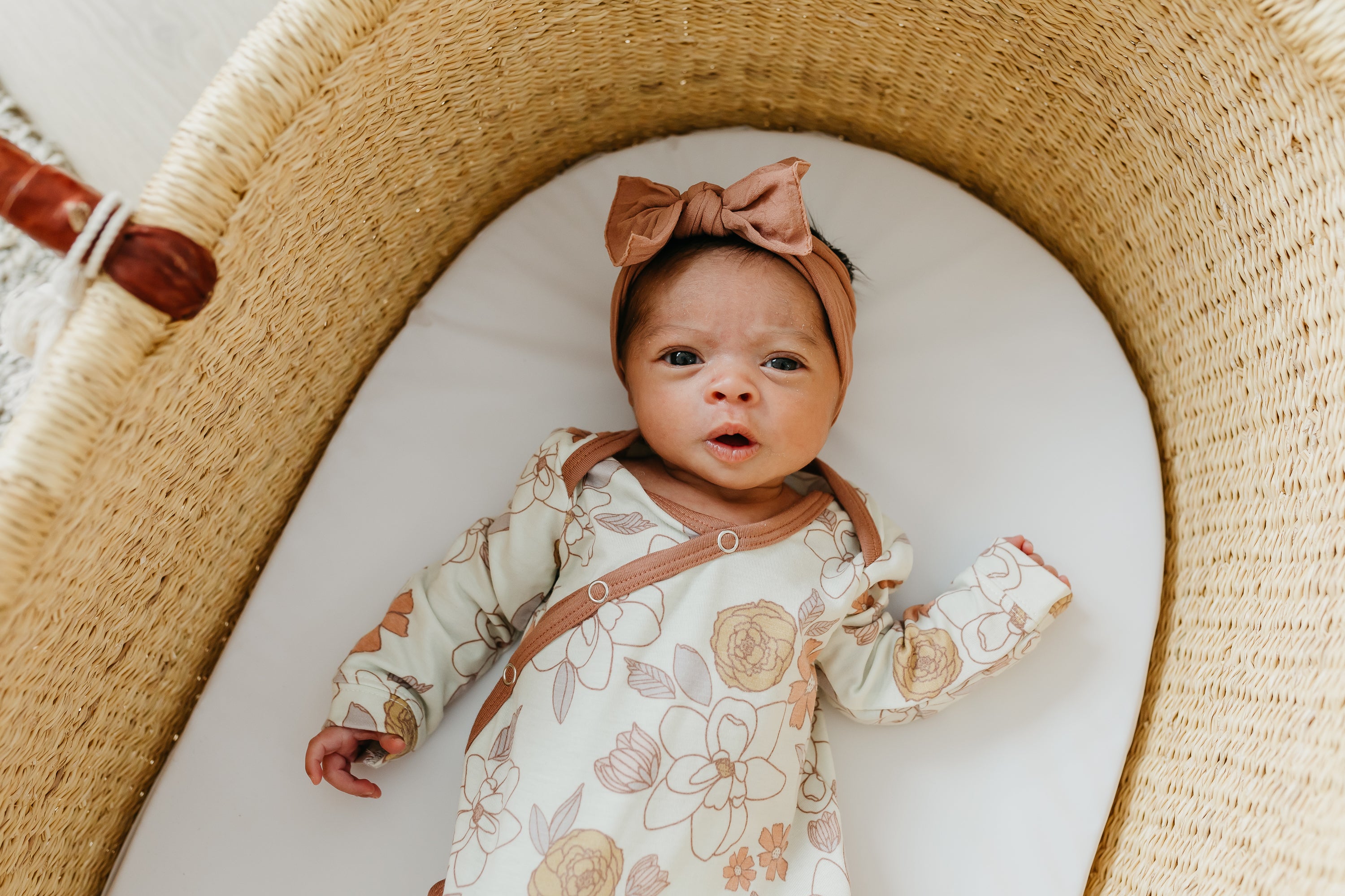 Newborn Knotted Gown - Ferra