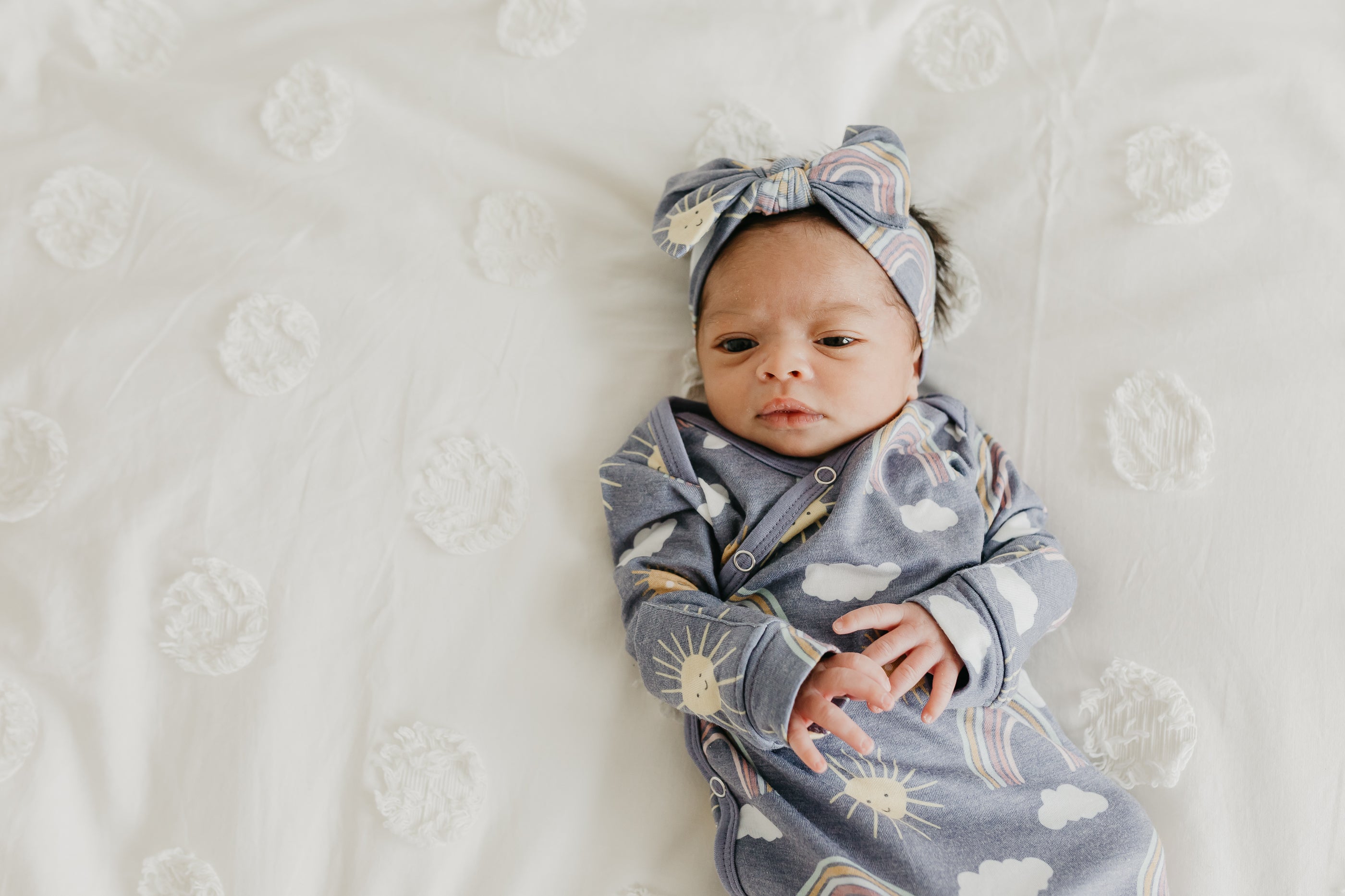 Newborn Knotted Gown - Hope