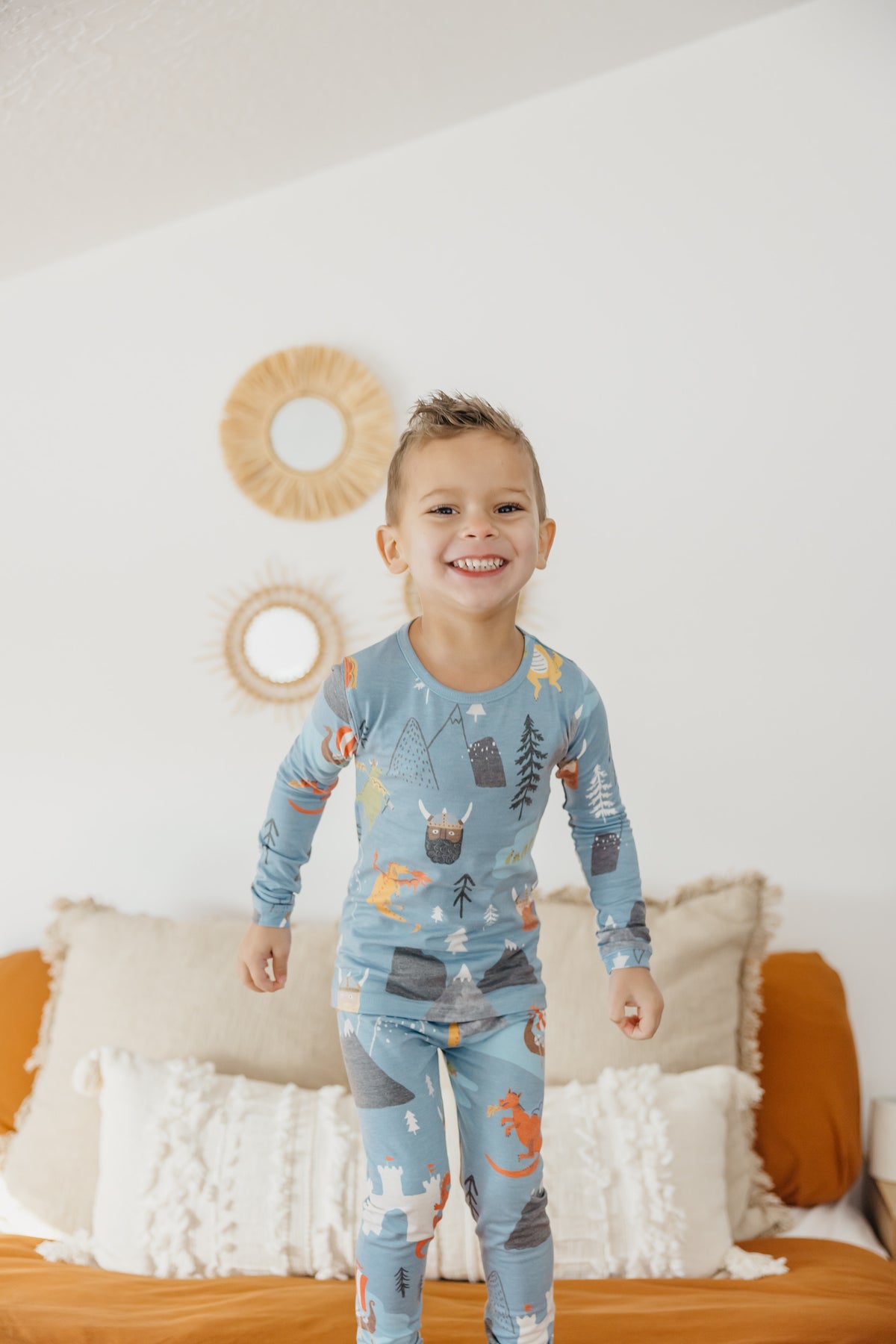 2pc Long Sleeve Pajama Set - Viking