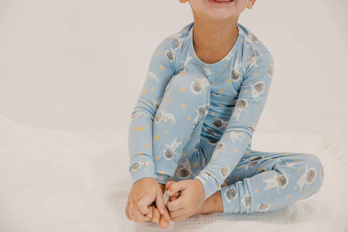 2pc Long Sleeve Pajama Set - Neil