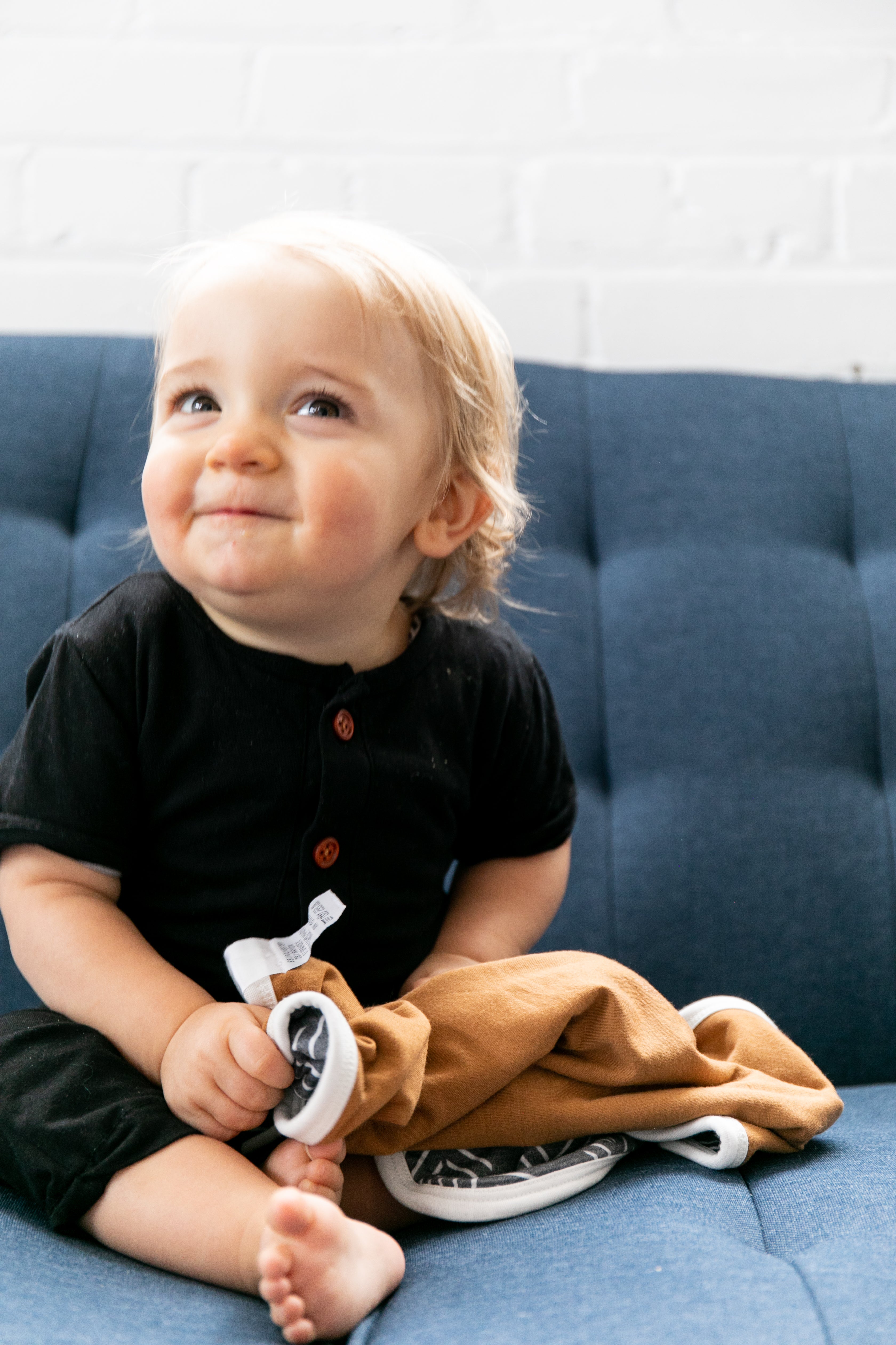 ThreeLayer Security Blanket Set Canyon Copper Pearl