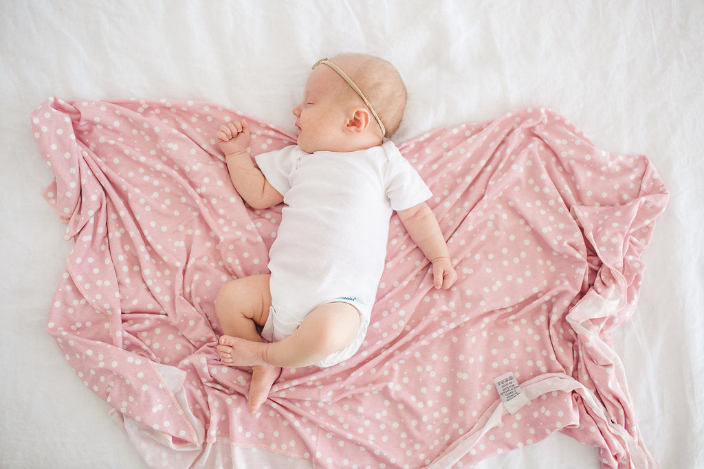 Knit Swaddle Blanket - Lucy