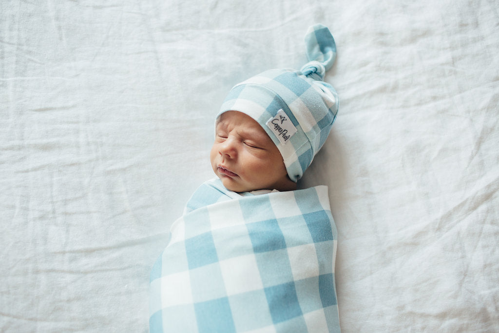Knit Swaddle Blanket - Lincoln