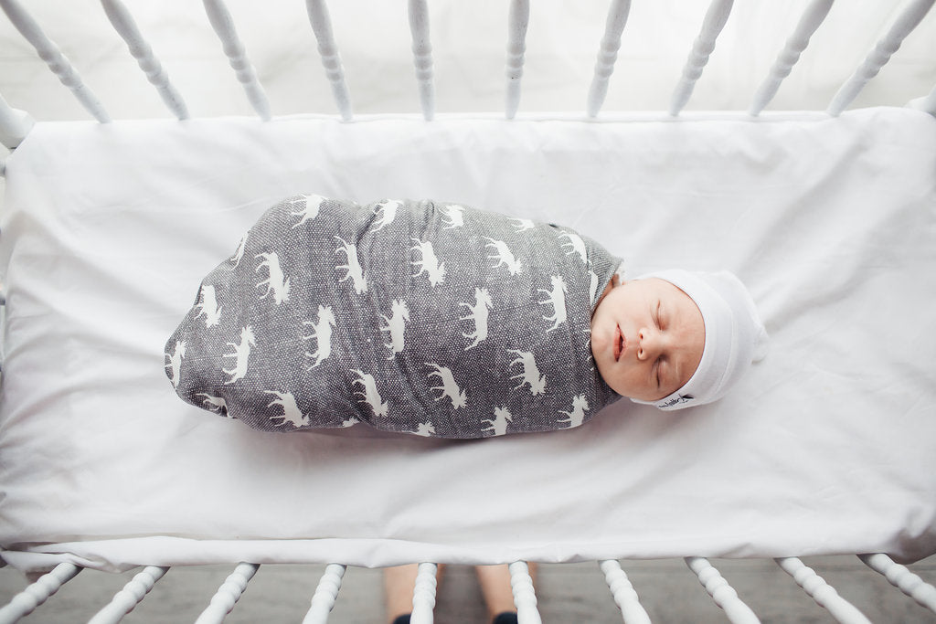 Knit Swaddle Blanket - Scout