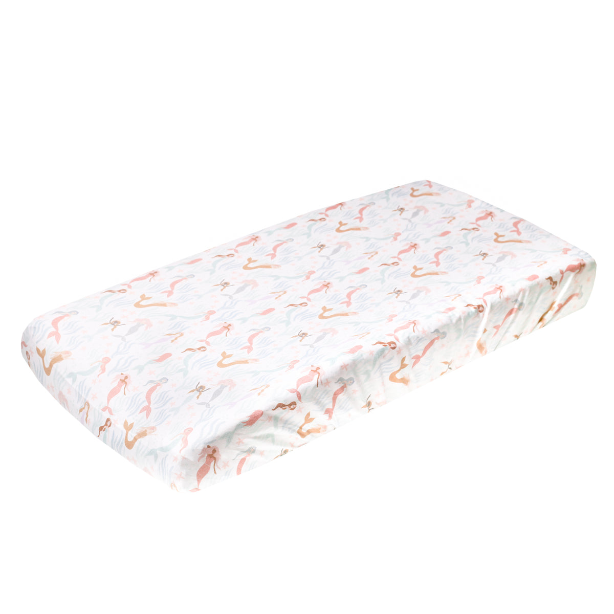 Premium Knit Diaper Changing Pad Cover - Coral